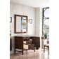 James Martin Vanities Addison 30" Single Bathroom Vanity in Mid-Century Acacia with 3 cm Victorian Silver Quartz Top and Rectangular Sink, , large