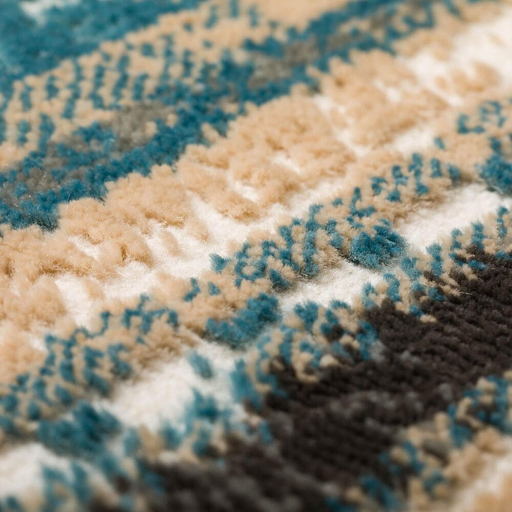 Dalyn Rug Company Karma KM8 5&#39;1&quot; x 7&#39;5&quot; Blue Area Rug, , large