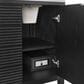 James Martin Vanities Myrrin 60" Double Vanity in Carbon Oak with 3 cm Ethereal Noctis Quartz Top, , large