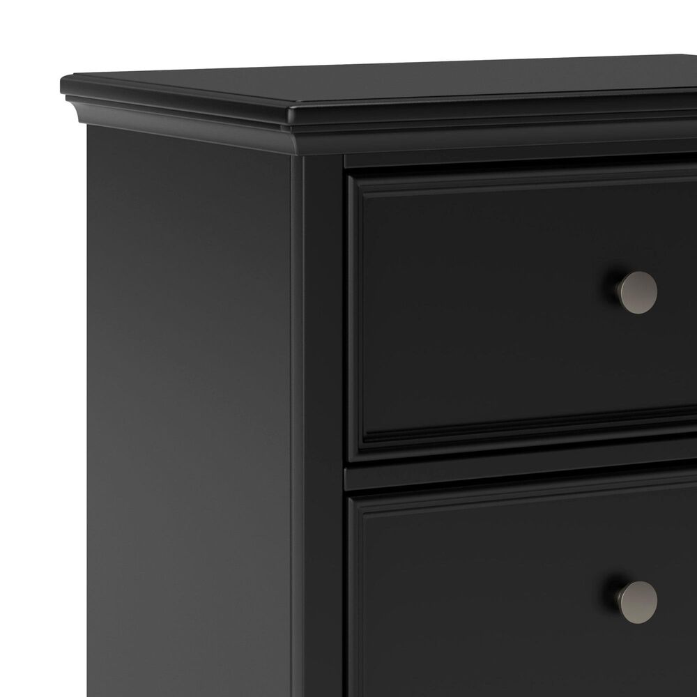 Ashley Lanolee 2-Drawer Nightstand in Black, , large