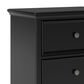 Ashley Lanolee 2-Drawer Nightstand in Black, , large