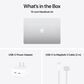 Apple MacBook Air 15.3" Laptop - Apple M4 chip 10-core CPU - 24GB RAM - 10-core GPU - 512GB SSD in Silver with 3-Year AppleCare+, , large