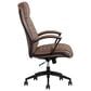 Simeon Collection Leather Desk Chair in Smooth Latte, , large