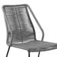 Blue River Koala and Clip 5-Piece Patio Dining Set in Black, Gray and Light Eucalyptus, , large
