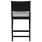 Linon Home Decor Cadence Counter Stool in Black, , large