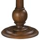 Hekman Fairfax Round End Table in Chestnut Brown and Black, , large