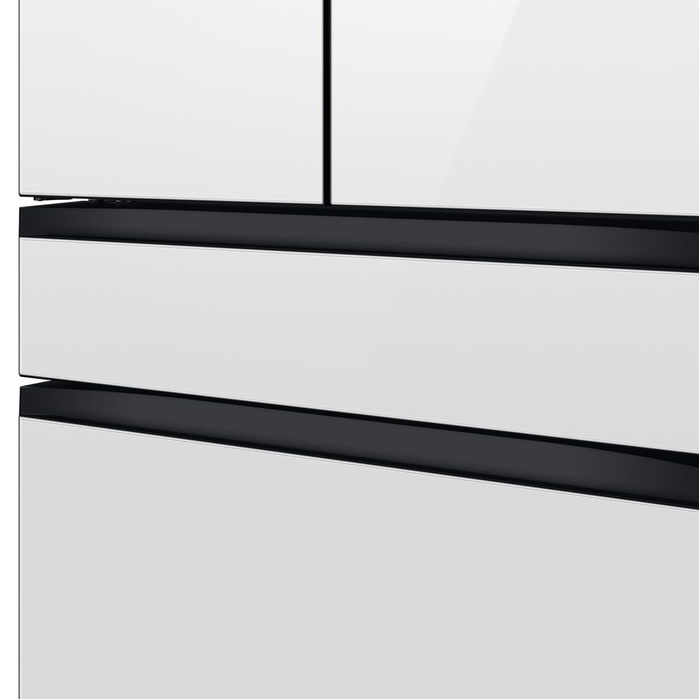 Samsung Bespoke 23 Cu. Ft. Counter Depth French Door 4-Door Refrigerator with Beverage Center - Panels Sold Separately, , large