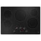 GE Appliances 2-Piece Kitchen Package with 30" Smart Built-In Single Wall Oven and 30" Electric Cooktop in Black, , large