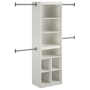 DHP Closet Storage System in White, , large