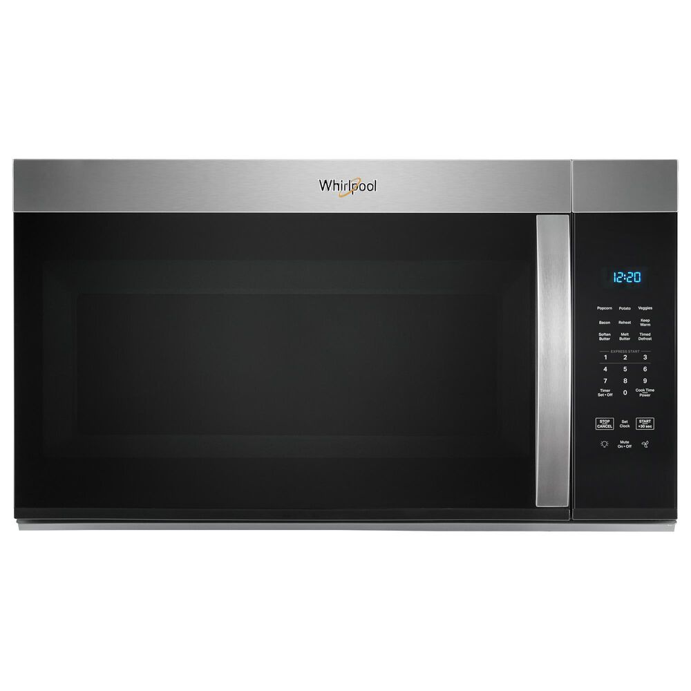 Whirlpool 1.7 cu. ft Over the range Microwave with 1000-Watts Cooking Power in Stainless Steel, , large