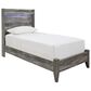 Ashley Baystorm 4 Piece Twin Panel Bed Set in Smokey Gray, , large