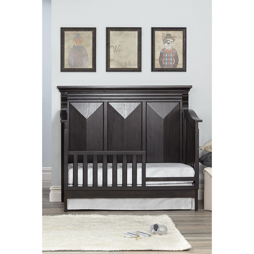 Kingsley Baby Sedona 4-In-1 Lifetime Convertible Crib in Bitter Sweet, , large