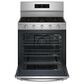 Whirlpool 5.0 Cu. Ft. Freestanding Gas Range with Air Cooking Technology in Stainless Steel, , large