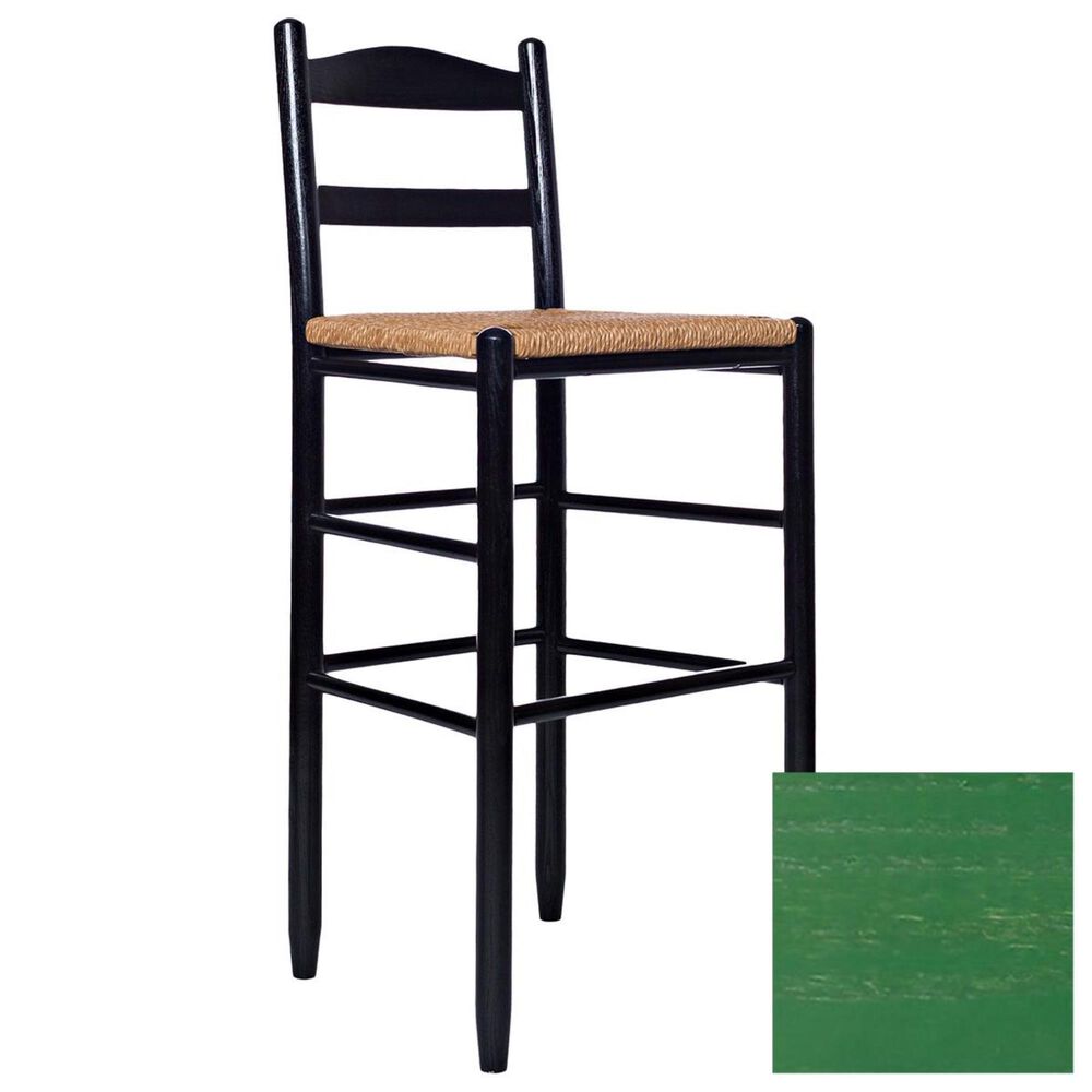 Lakeside Penrose Ladderback Barstool in Woodleaf Green, , large