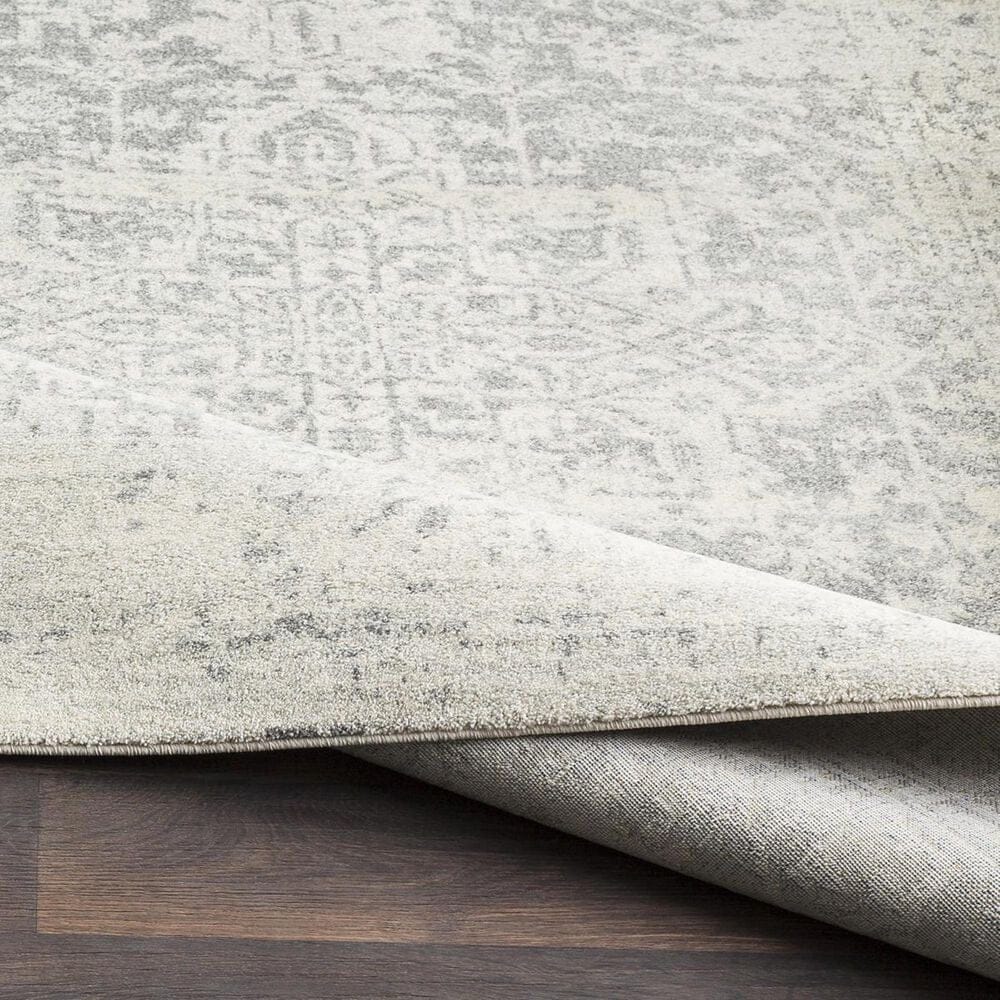 Surya Harput HAP-1024 6&#39;7&quot; x 9&#39; Charcoal, Light Gray and Beige Area Rug, , large