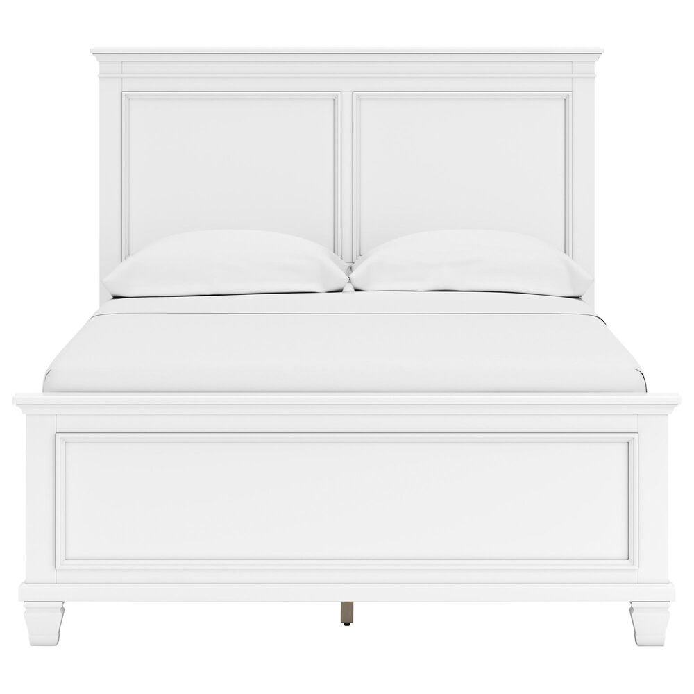 Ashley Fortman Full Panel Bed in White, , large