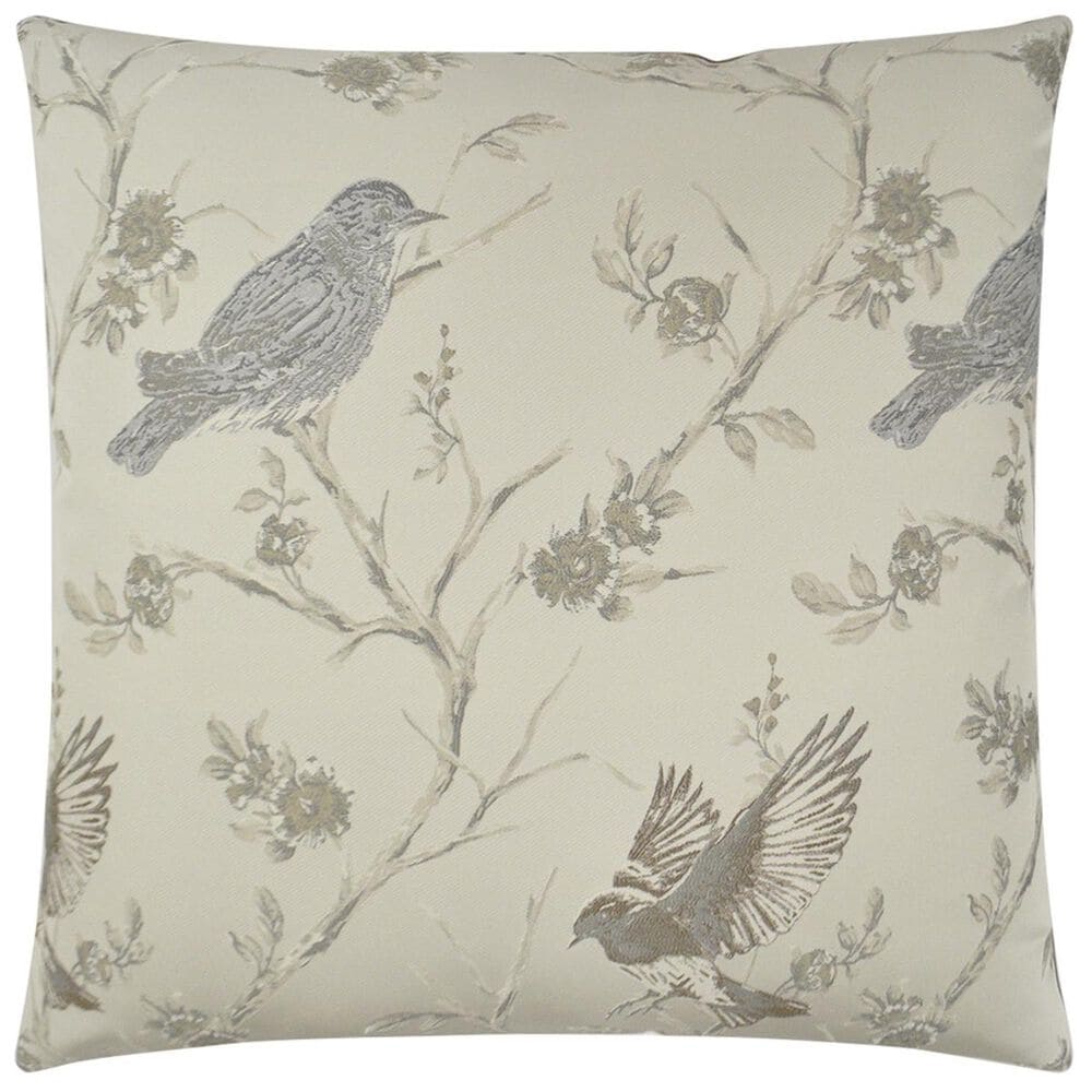 D.V.Kap Inc 24" Feather Down Decorative Throw Pillow in Jocelyn-Pearl, , large