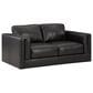 Ashley Amiata Stationary Sofa and Loveseat Set in Onyx, , large
