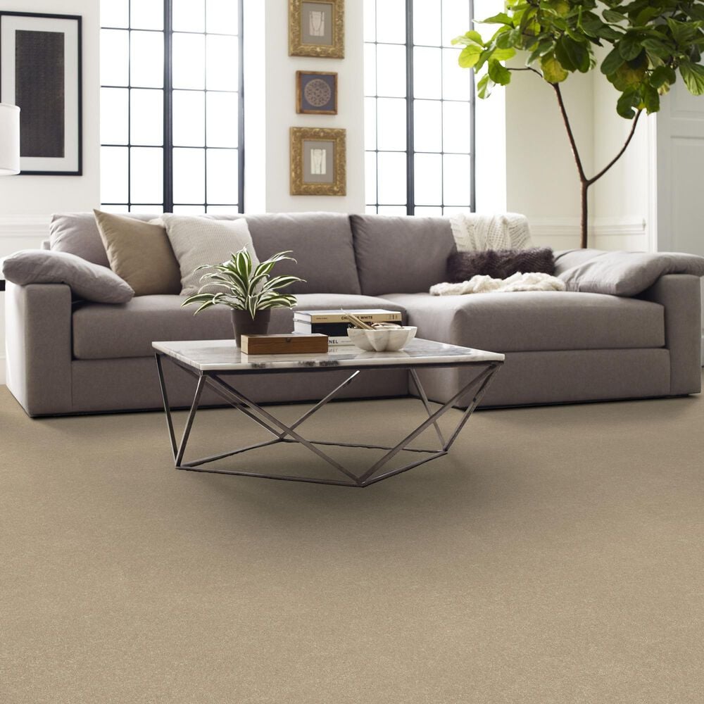 Shaw Easy Spirit III 12&#39; Carpet in Raw Lumber, , large