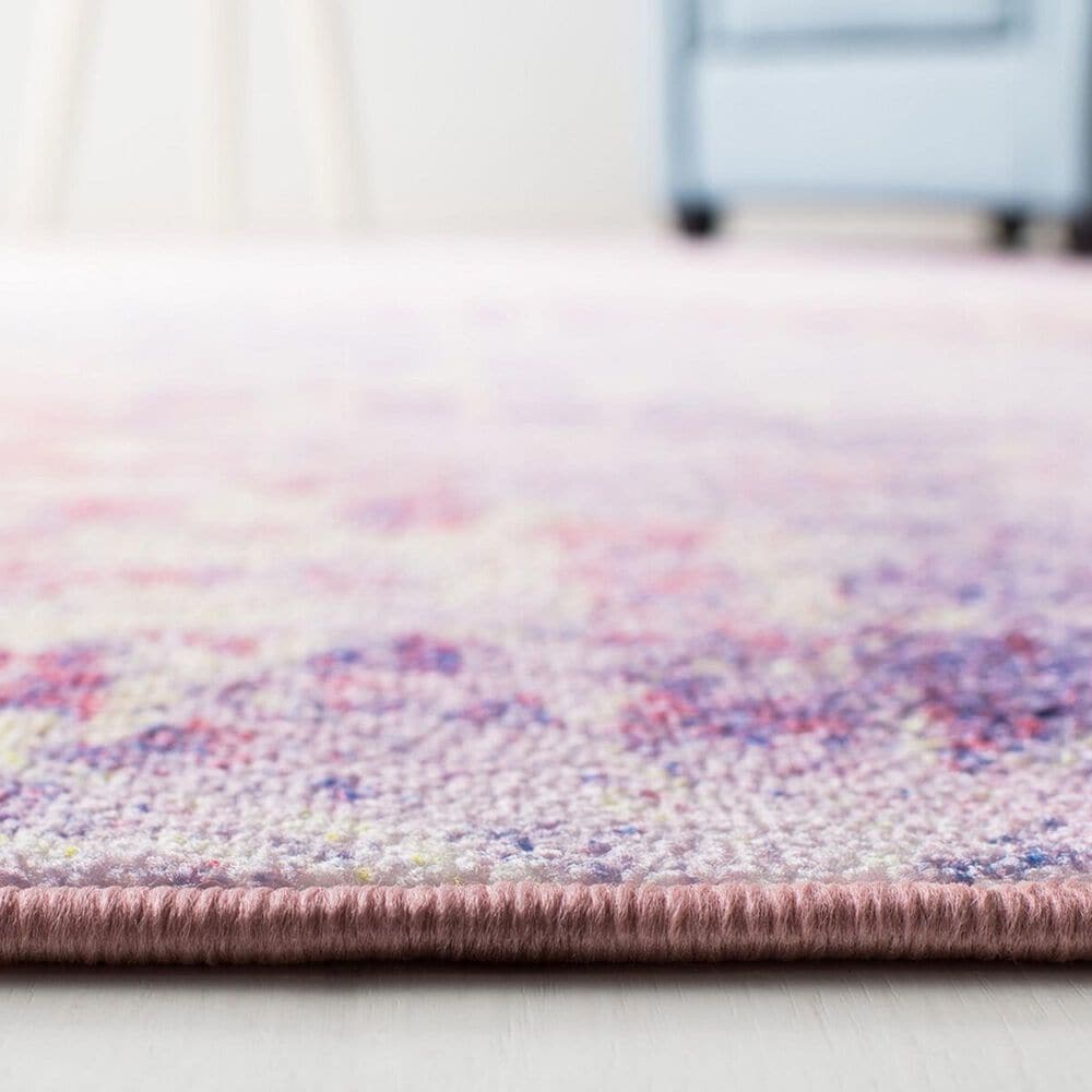 Safavieh Disney Aladdin Jasmine 3&#39;3&quot; x 5&#39;3&quot; Purple and Pink Kids Rug, , large