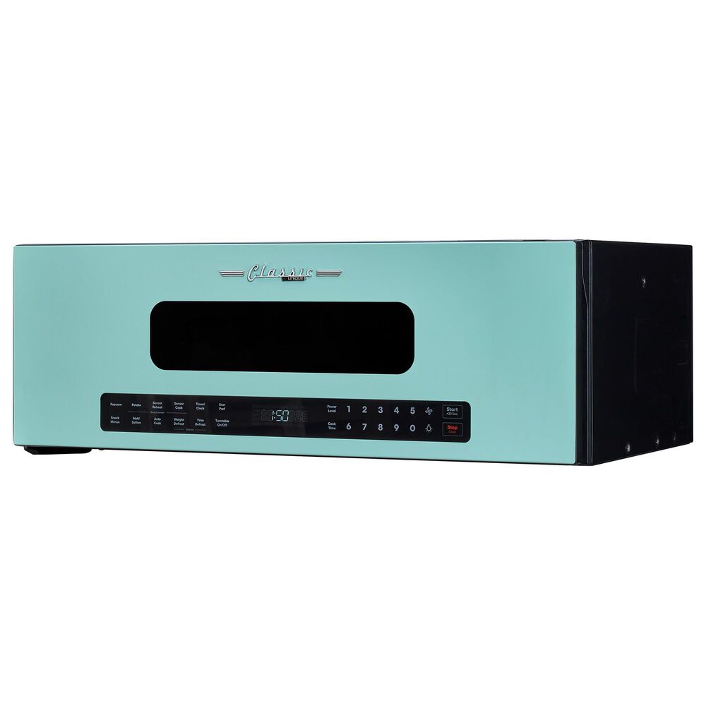 Unique Appliances Classic Retro 30" Induction Convection Range in Ocean Mist Turquoise, , large