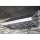 Zephyr 12" Grade Duct Cover in Stainless Steel, , large