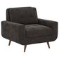 Emerald Home Furnishings Juliette Accent Chair in Charcoal, , large