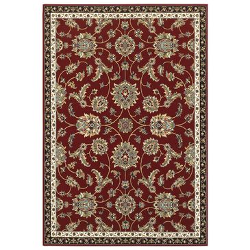 Oriental Weavers Kashan 370RI 1"10" x 3" Red Area Rug, , large