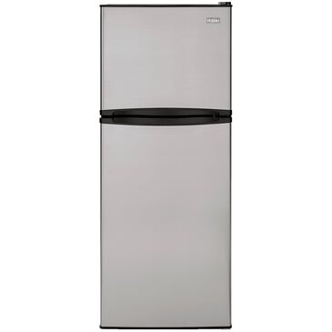 Haier 9.8 Cu. Ft. Top Freezer Refrigerator in Stainless Steel, , large