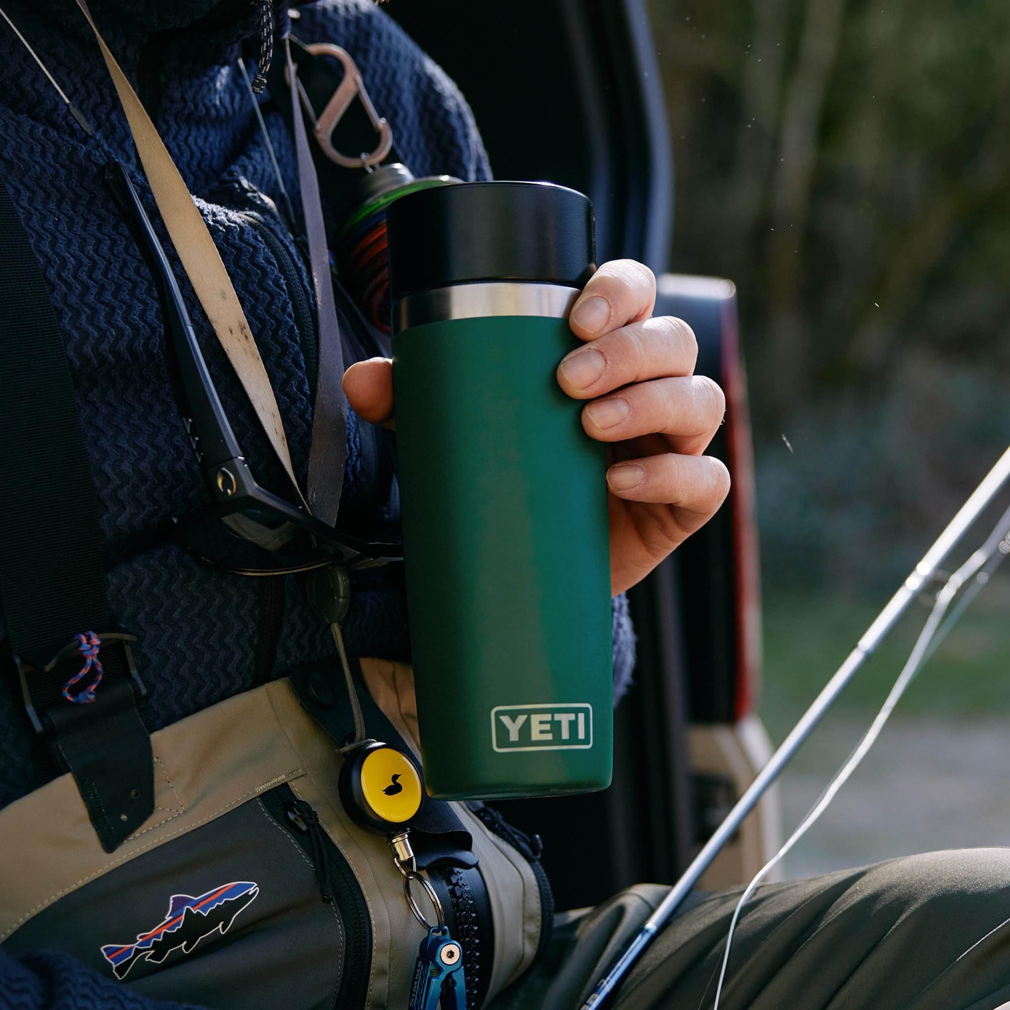 YETI Rambler 12oz Bottle オリーブグリーン YETI Rambler 26 oz Bottle with Chug Cap — TCO Fly Shop