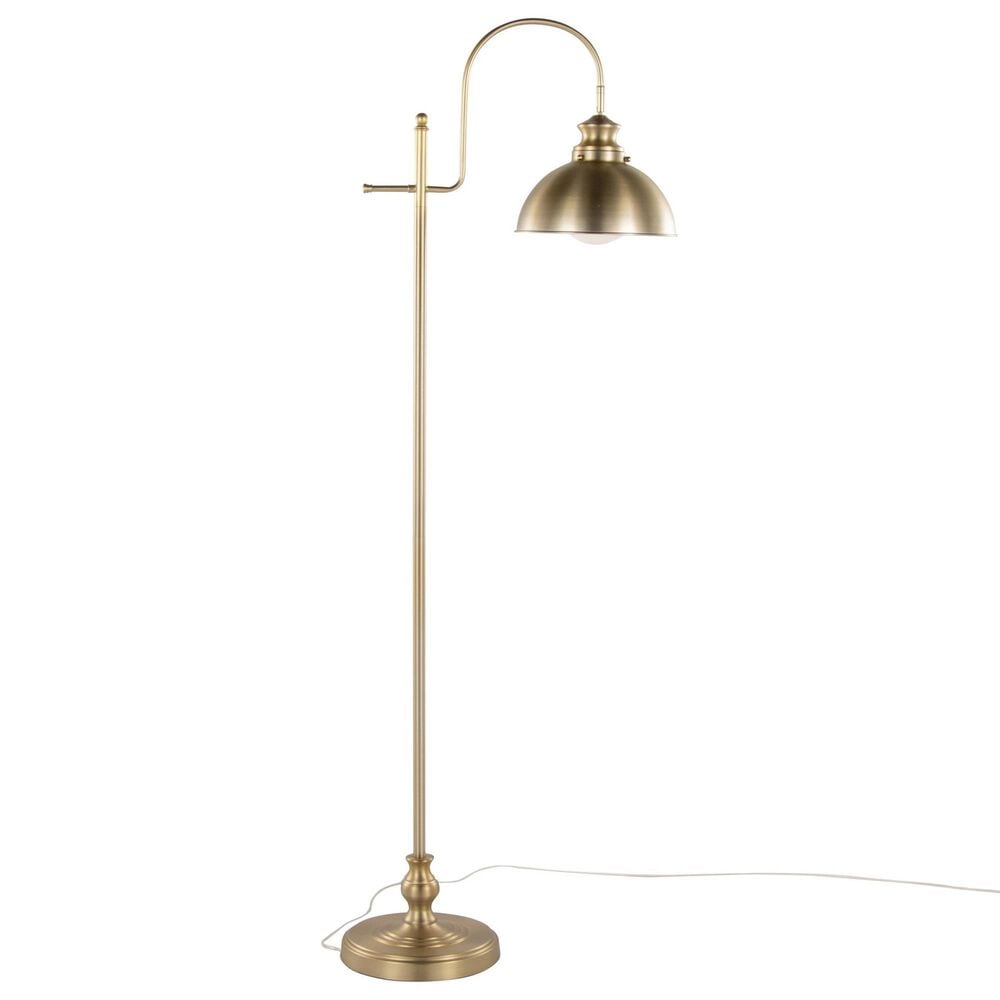 Grandview Gallery Emery Floor Lamp in Gold, , large
