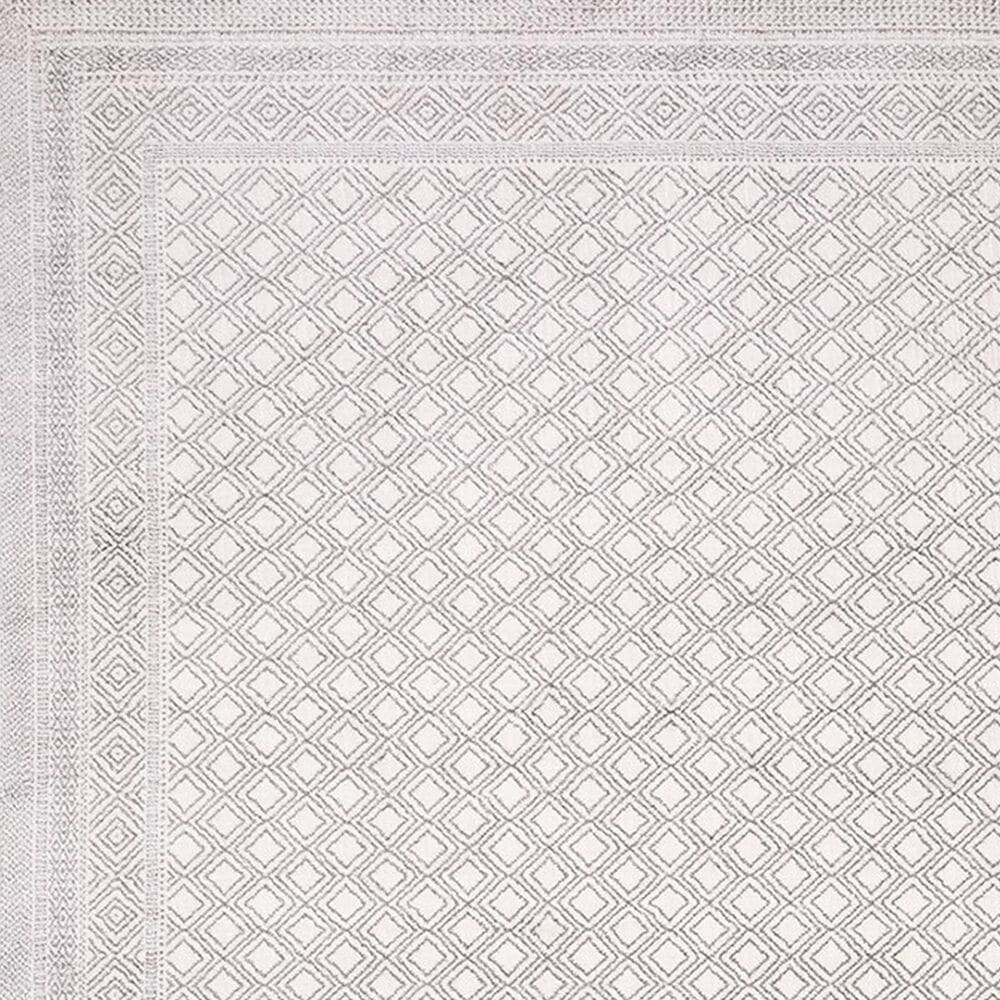 Oriental Weavers Montecito Diamond Border 5&#39;3&quot; x 7&#39;6&quot; White Area Rug, , large