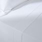 Purple SoftStretch 4-Piece Deep Pocket Queen Sheet Set in True White, , large