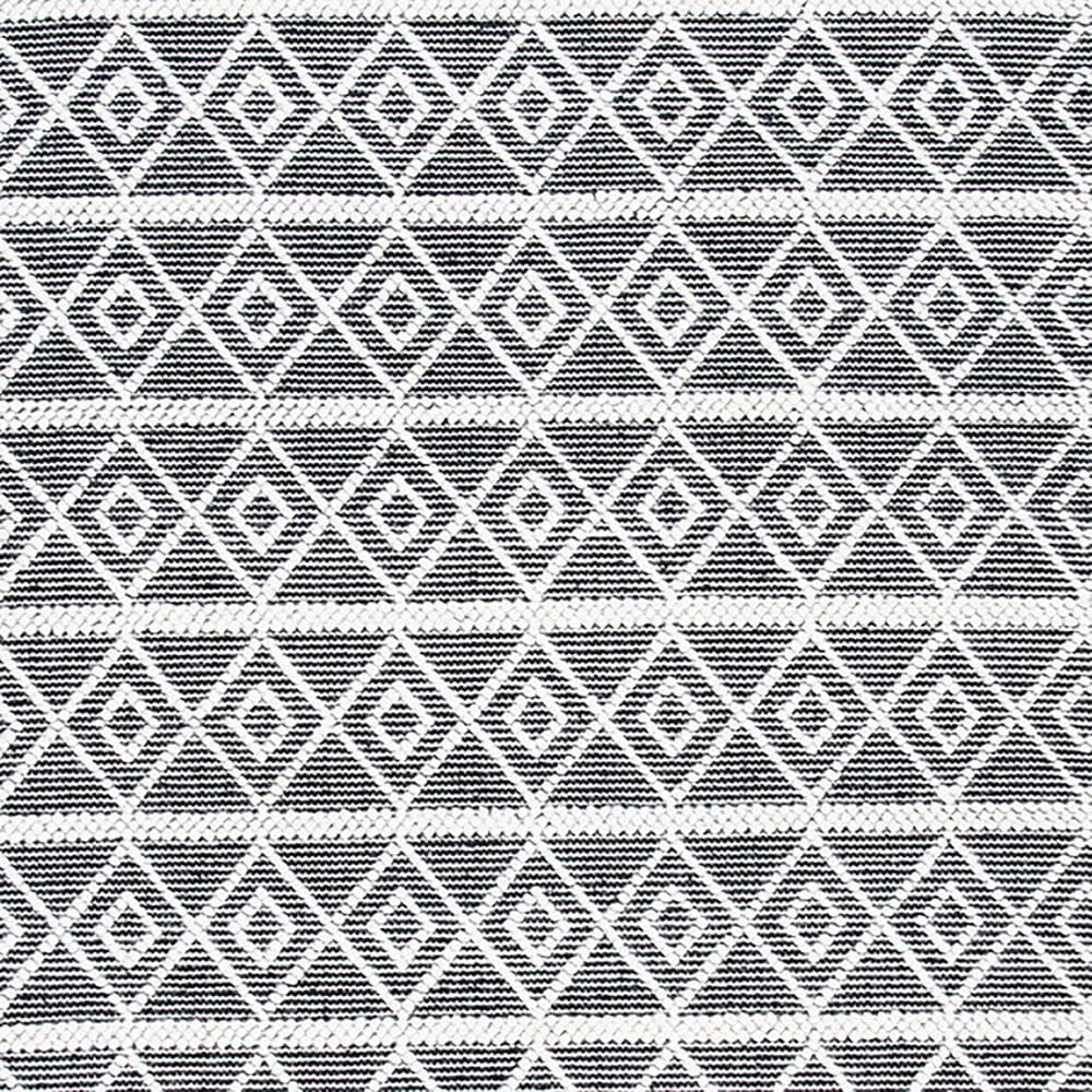 Safavieh Natura NAT477A 2&#39;3&quot; x 8&#39; Ivory and Black Runner, , large