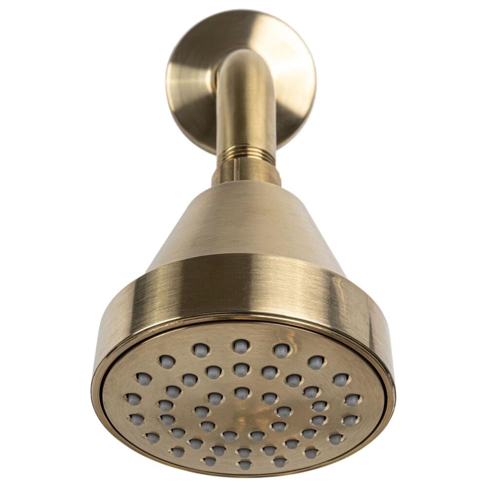 MS International 1-Handle 1-Spray Tub and Shower Faucet with Pressure Balance Valve in Matte Gold, , large
