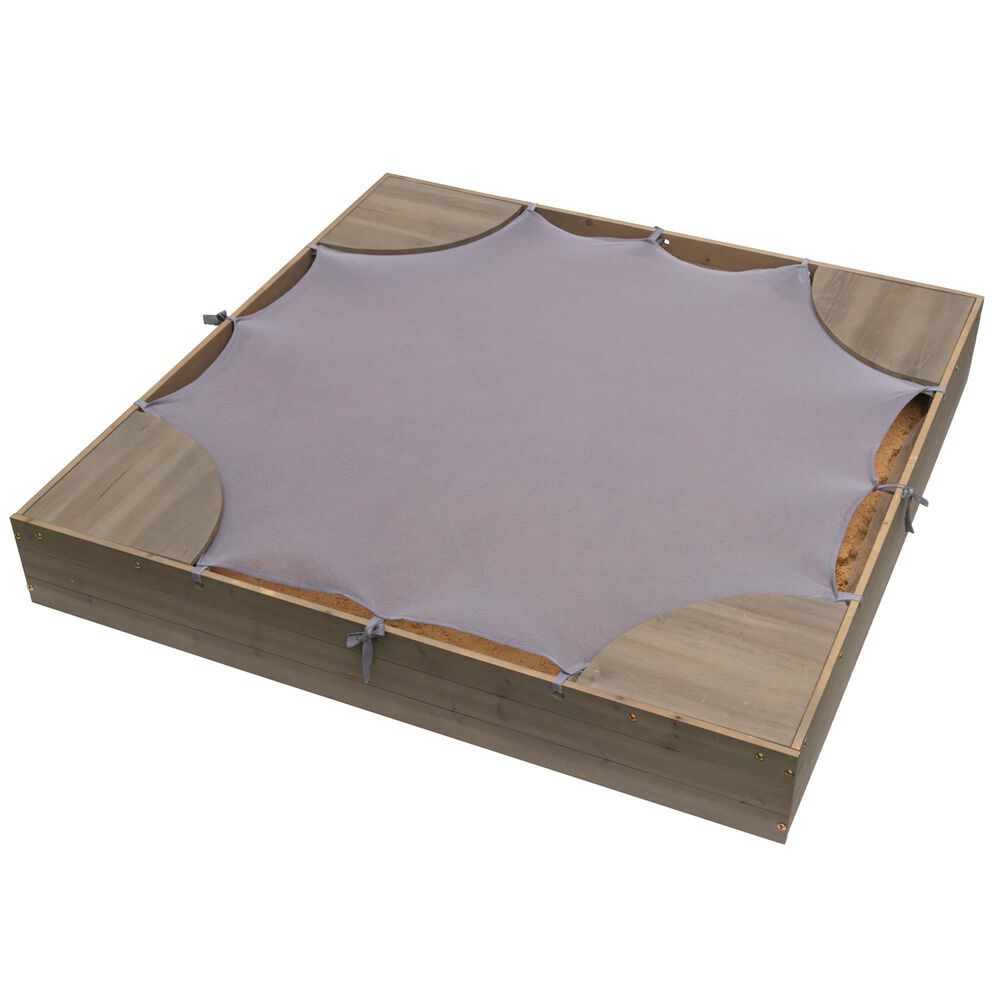Kidkraft Backyard Sandbox in Gray, , large