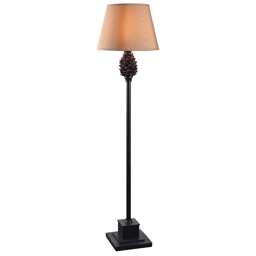 Kenroy Spruce Outdoor Floor Lamp in Aged Bronze, , large