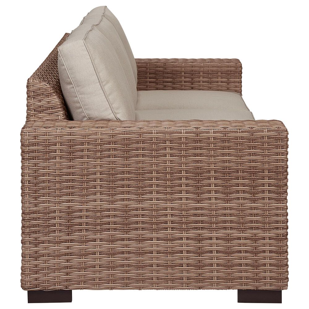 Slate and Company Isla 5-Piece Patio Conversation Set in Abigail Linen, , large