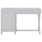 Linon Home Decor Peggy Side Storage Desk in Grey, , large