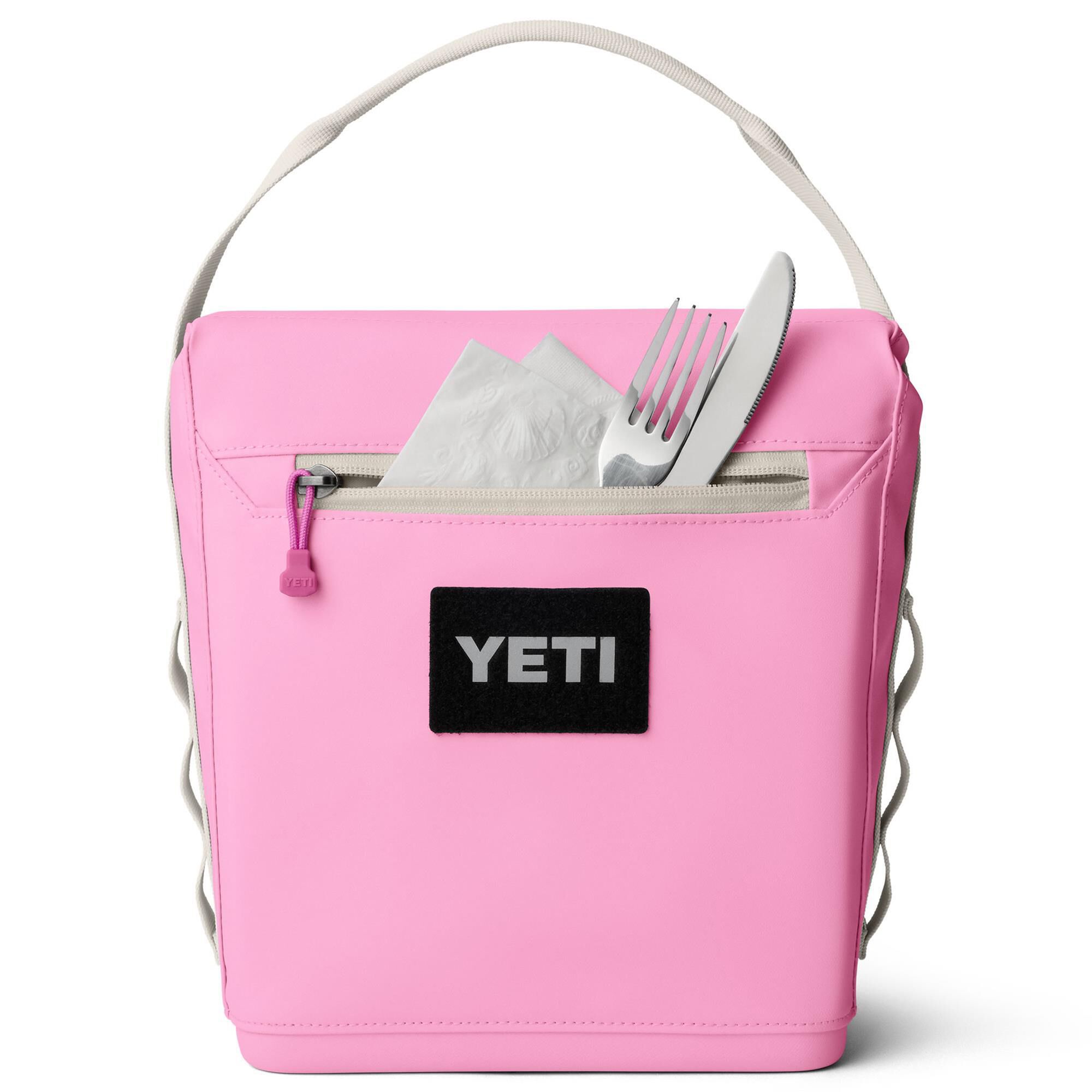 YETI Daytrip 6L Insulated Lunch Bag in Power Pink and Aspen