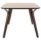 Lumisource Folia Dining Table in Walnut/Walnut, , large