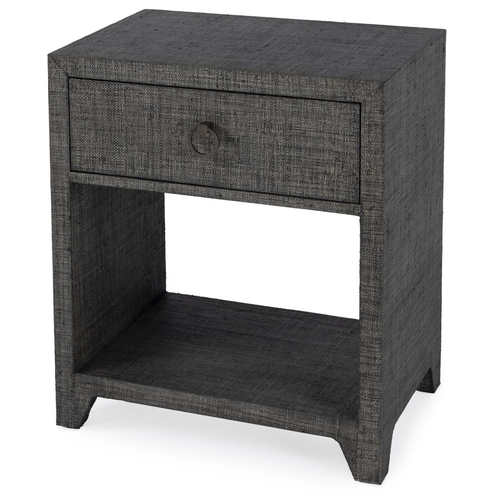 Butler Specialty Company Bar Harbor 1-Drawer Nightstand in Charcoal Gray, , large
