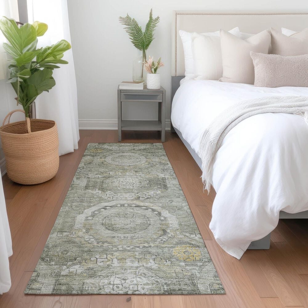 Dalyn Rug Company Tabrook TB14 Pewter 2&#39;3&quot; x 7&#39;6&quot; Runner, , large
