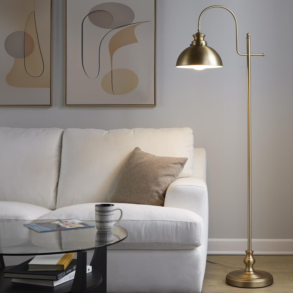 Grandview Gallery Emery Floor Lamp in Gold, , large