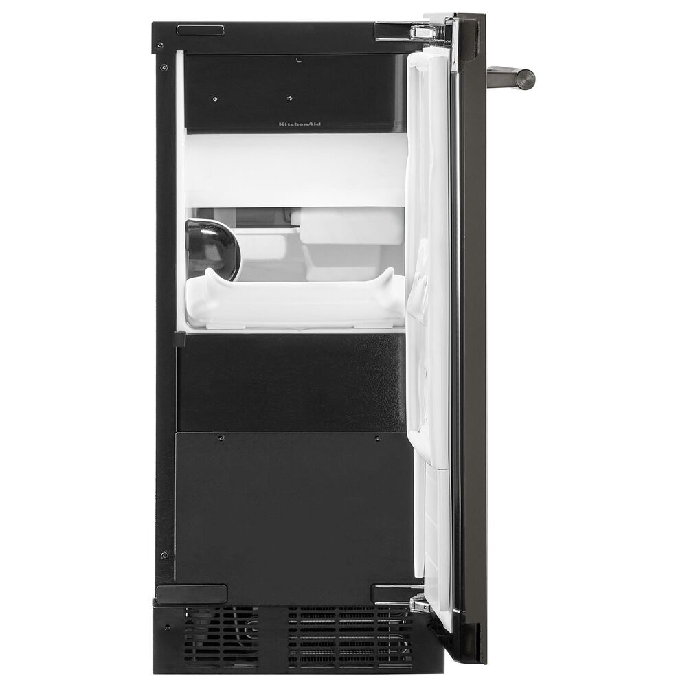 KitchenAid 15'' Automatic Ice Maker in Black Ore, , large