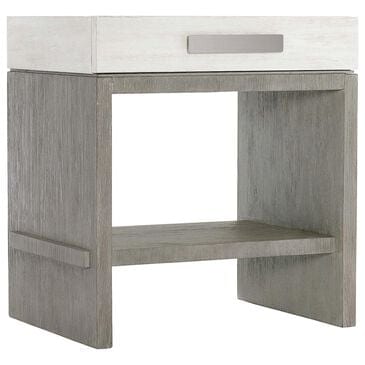 Bernhardt Foundations Nightstand in Linen and Light Shale, , large