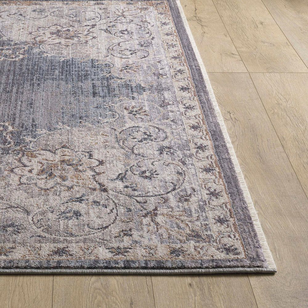 Kas Oriental Rugs Adele Serafina 11&#39;6&quot; x 15&#39;3&quot; Grey and Blue Area Rug, , large