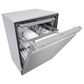 LG 24" Built-In Dishwasher with 3rd Rack in PrintProof Stainless Steel, , large