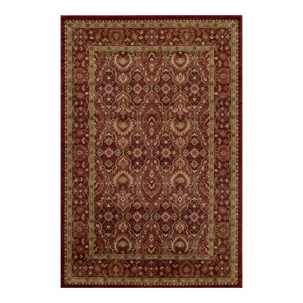 Momeni Belmont BE-05 3'11" x 5'7" Red Area Rug, , large