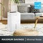 Amana 50-Pint Dehumidifier with Pump in White, , large